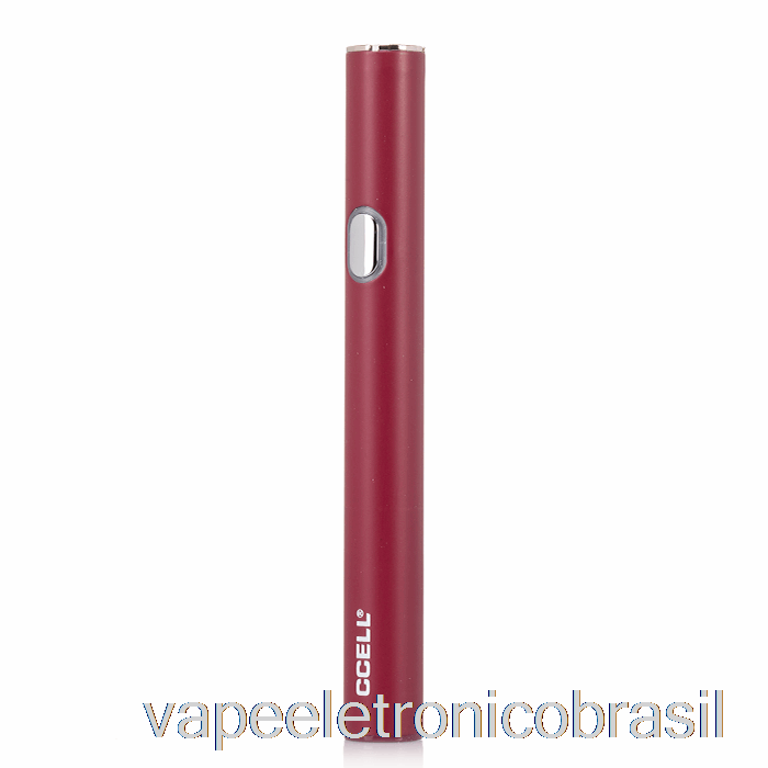Vape Recarregável Ccell M3b Pro Vaporizador Bateria Vermelho Marrom